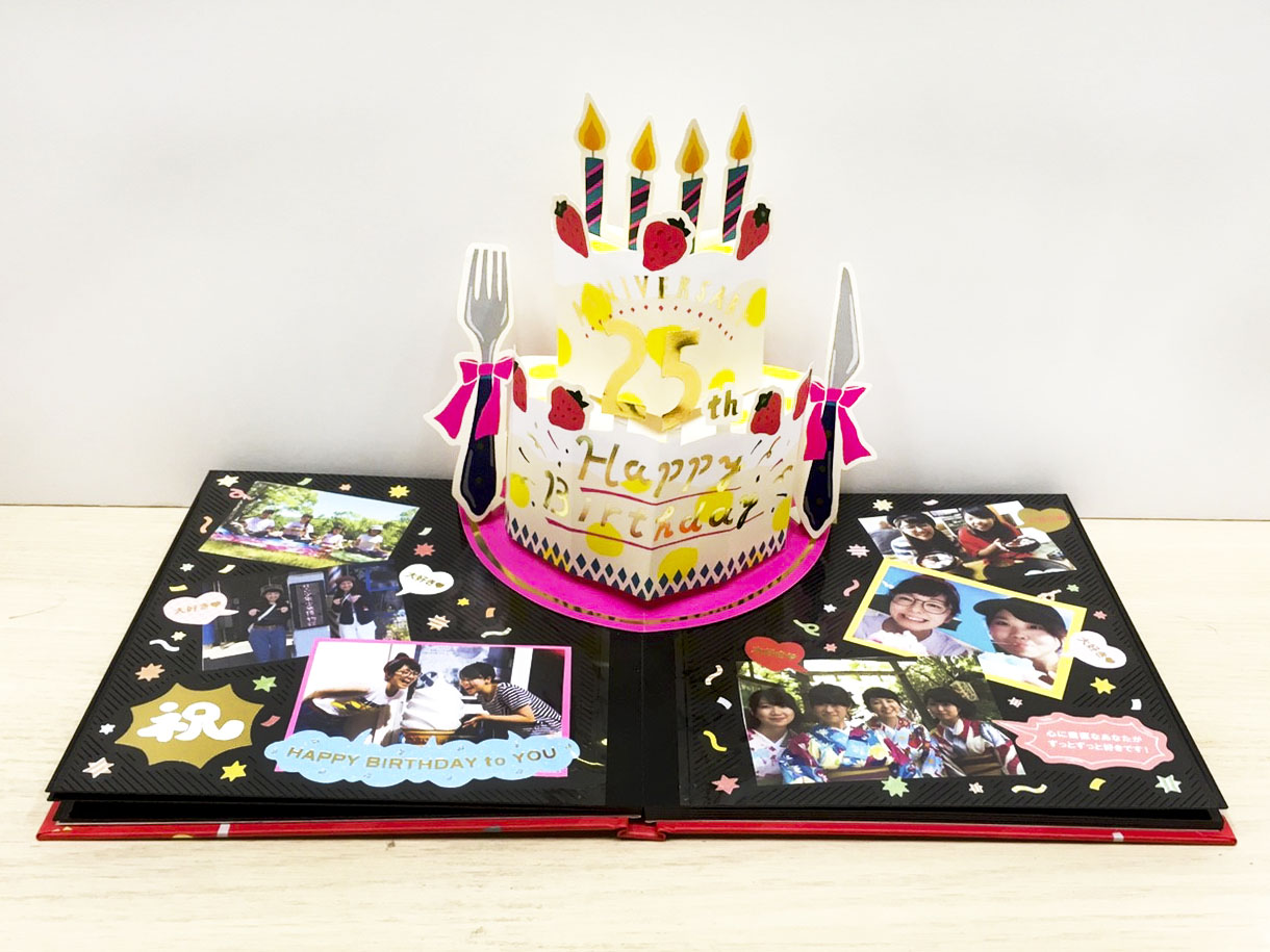 大好きな友だちにプレゼントしよう、お誕生日フォトアルバム！ 手作り 
