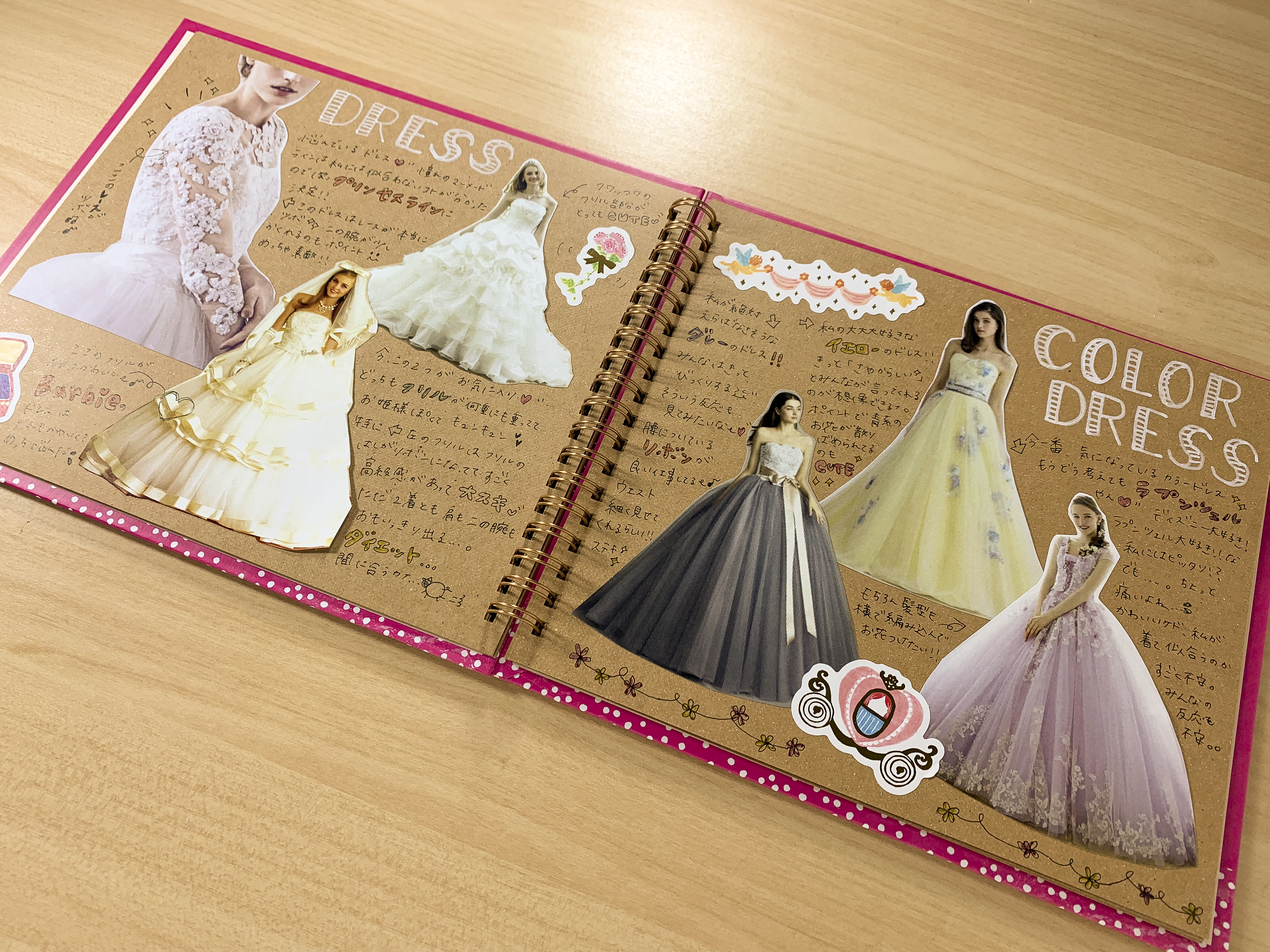 結婚式の準備も思い出として残そう！ウエディングプランフォトアルバム