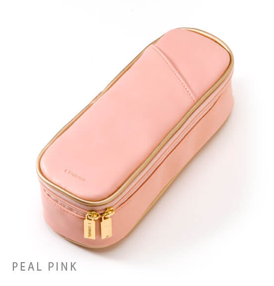 おしゃれでかわいい大容量ペンケース-PEAL PINK