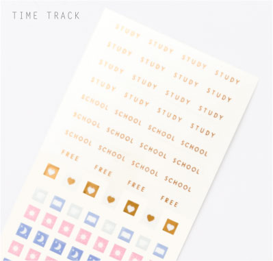 プランナーシール-TIME TRACK