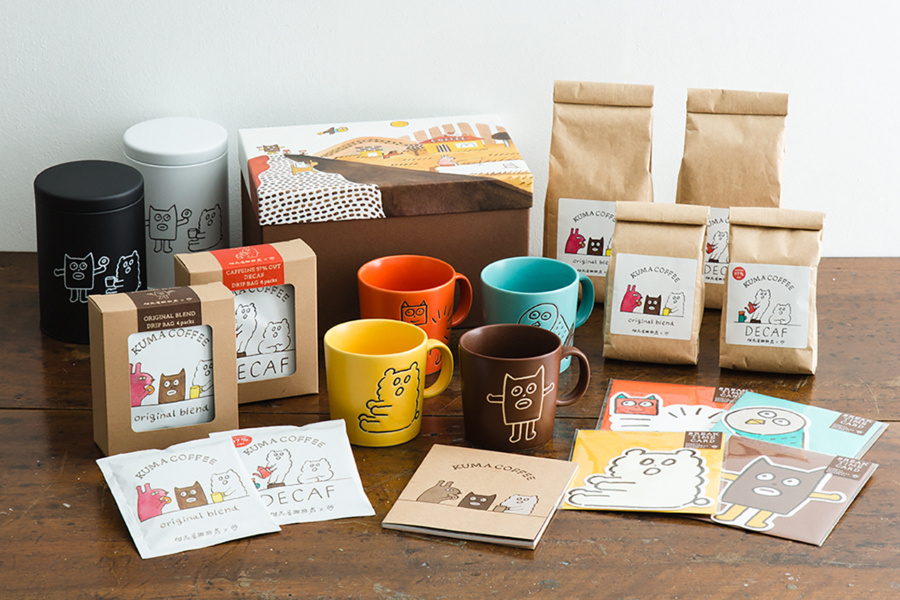 森の中に住むくまちゃんの親子が営む珈琲屋さんをイメージした『KUMA COFFEE』シリーズの制作秘話 いろは出版株式会社