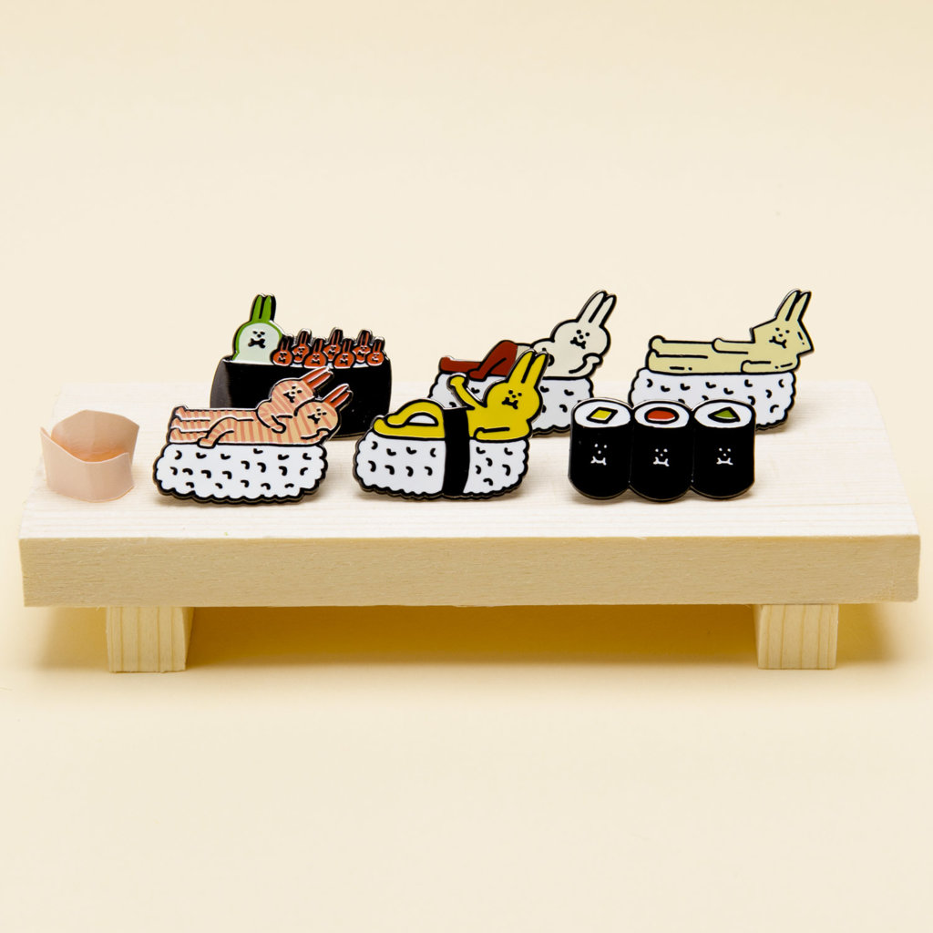 人気キャラクターのうさぶーちゃんがお寿司に デザイナーかおりんが語る すしぶーちゃん シリーズ いろは出版株式会社