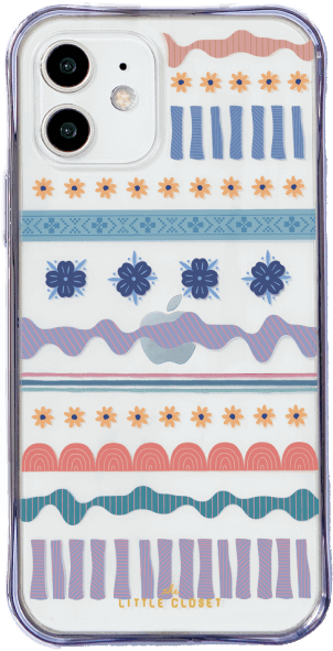 人気のかわいいiphoneケース Little Closet 透明カバーにオリジナルのフィルムを着せ替えてアレンジ