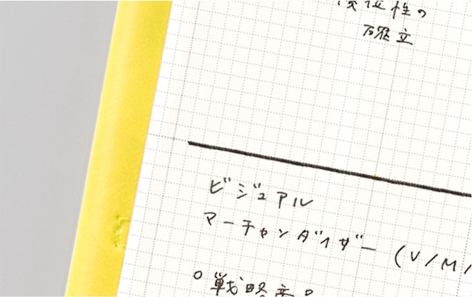 1,区切りやすい方眼スプリットノート