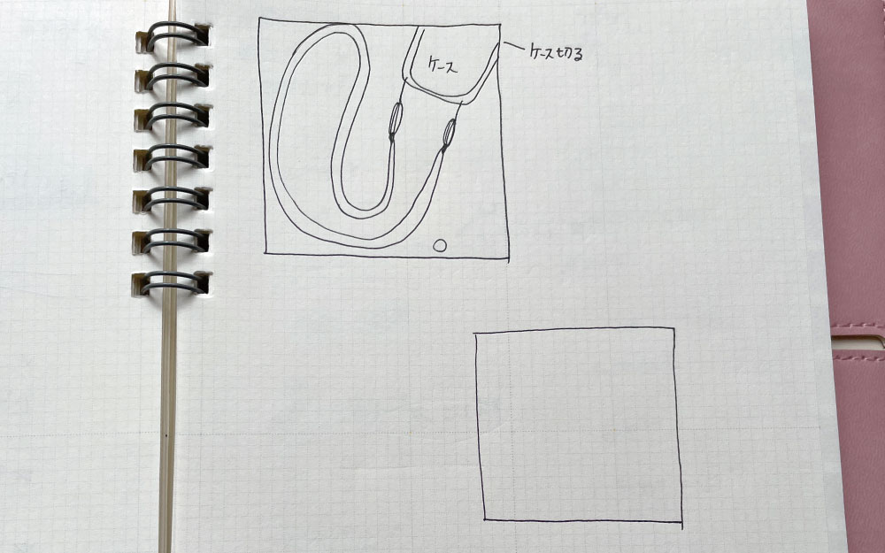 まっすぐきれいに整理しやすい方眼フォーマット