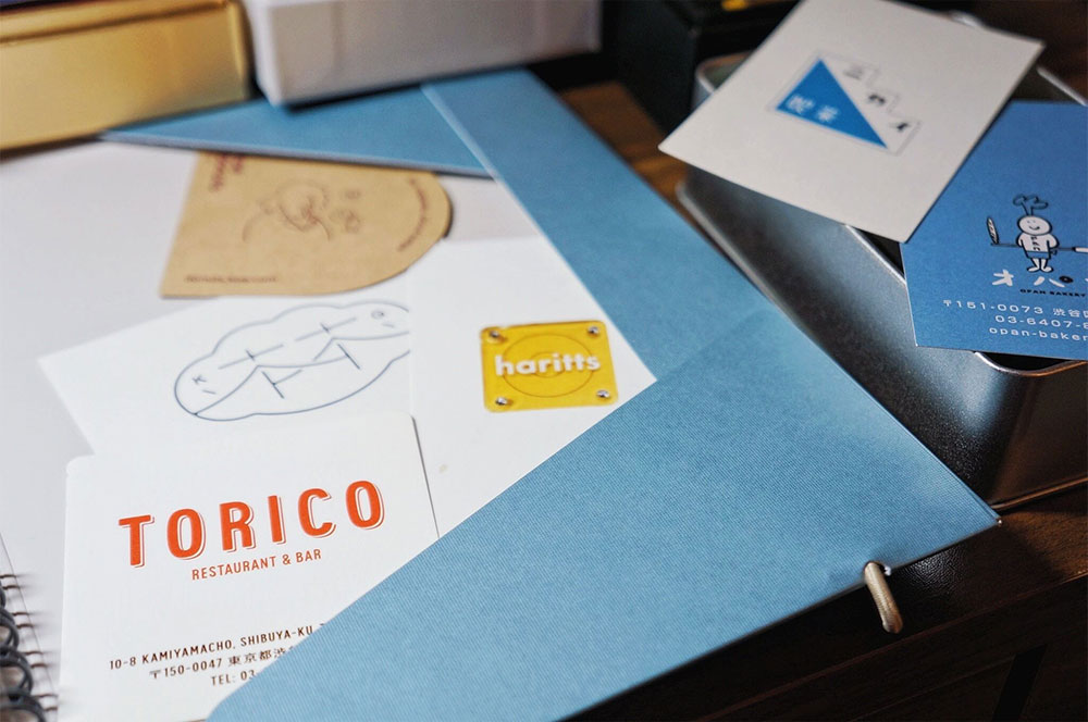 ショップカードはサニーノートのポケットへ収納