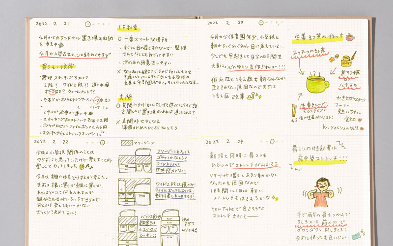 まとめ方はルールで固めすぎないように