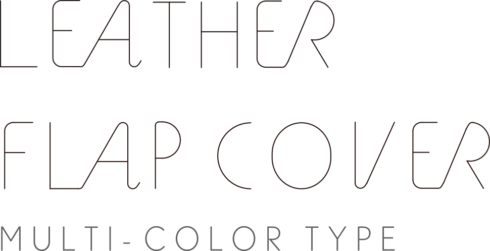 LEATHER FLAP COVER