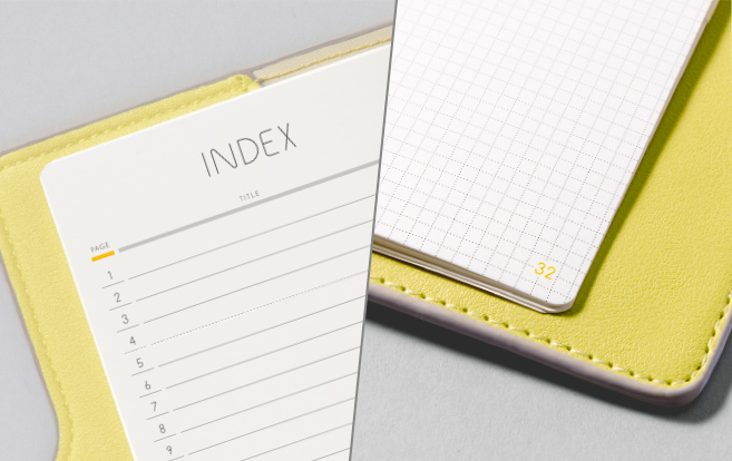 2,ページ番号とインデックスページ付き