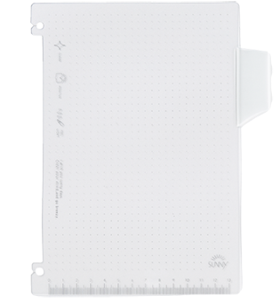 ペンホルダー付き下敷き