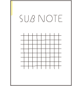SUB NOTE