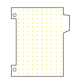 ペンホルダー付き下敷き