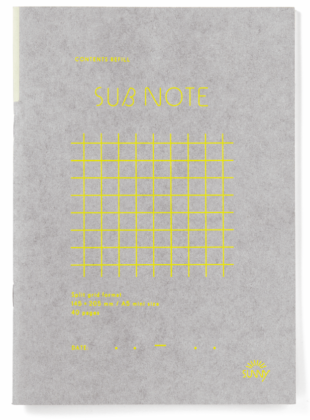 目的を分けて自由に使えるサブノート