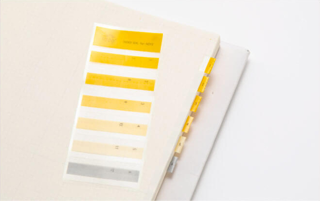 2,インデックスシール付き