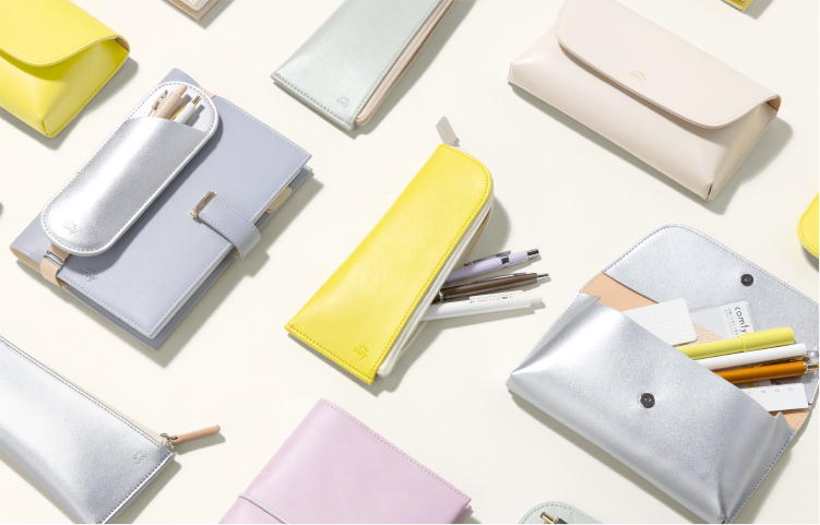 ペンや文具をすっきり整理し取り出しやすい