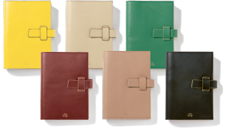 ウィークリー手帳 レザーフラップカバー